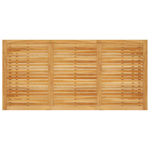 Tavolo da Pranzo da Giardino 206x100x74 cm in Massello Acacia cod mxl 51679