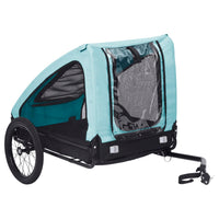 Rimorchio da Bici per Animali Domestici Blu e Nerocod mxl 95029