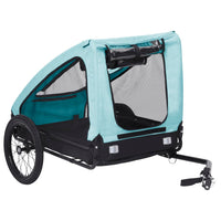 Rimorchio da Bici per Animali Domestici Blu e Nerocod mxl 95029