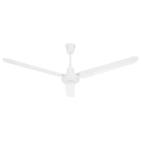 Ventilatore da Soffitto 142 cm Bianco