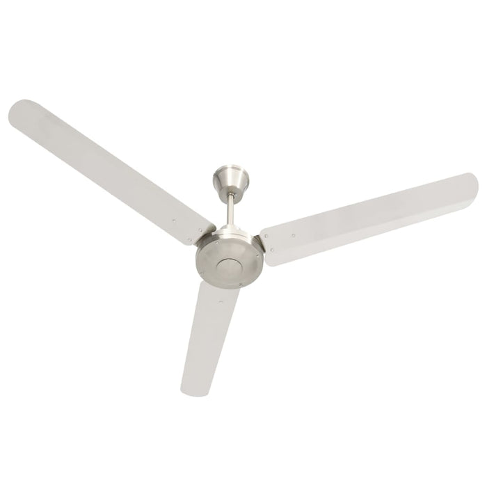 Ventilatore da Soffitto 142 cm Argento cod mxl 70234