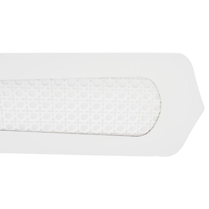 Ventilatore da Soffitto con Luce 106 cm Bianco 51487