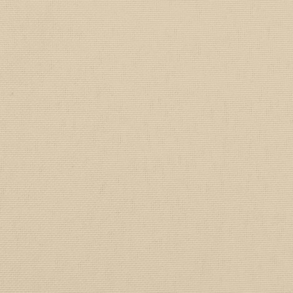 Cuscini per Sedie da Giardino 2 pz Beige 40x40x3 cm in Tessuto cod mxl 68565