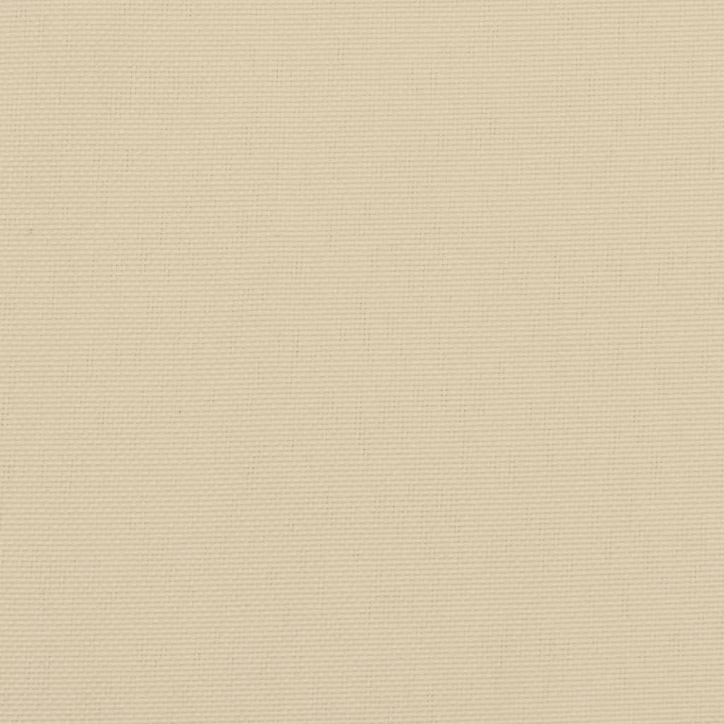 Cuscini per Sedie da Giardino 6 pz Beige 40x40x3 cm in Tessuto cod mxl 68139