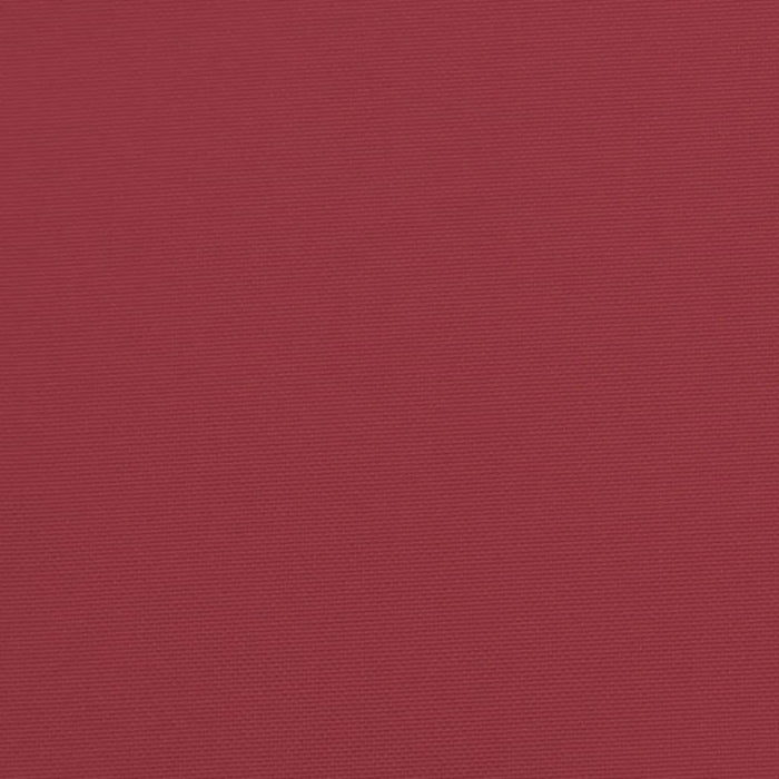 Cuscini per Sedia 4 pz Rosso Vino 40x40x3 cm in Tessuto Oxford 314021