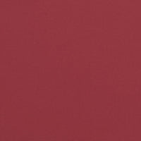 Cuscini per Sedia 4 pz Rosso Vino 40x40x3 cm in Tessuto Oxford 314021