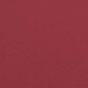 Cuscini per Sedia 4 pz Rosso Vino 40x40x3 cm in Tessuto Oxford 314021