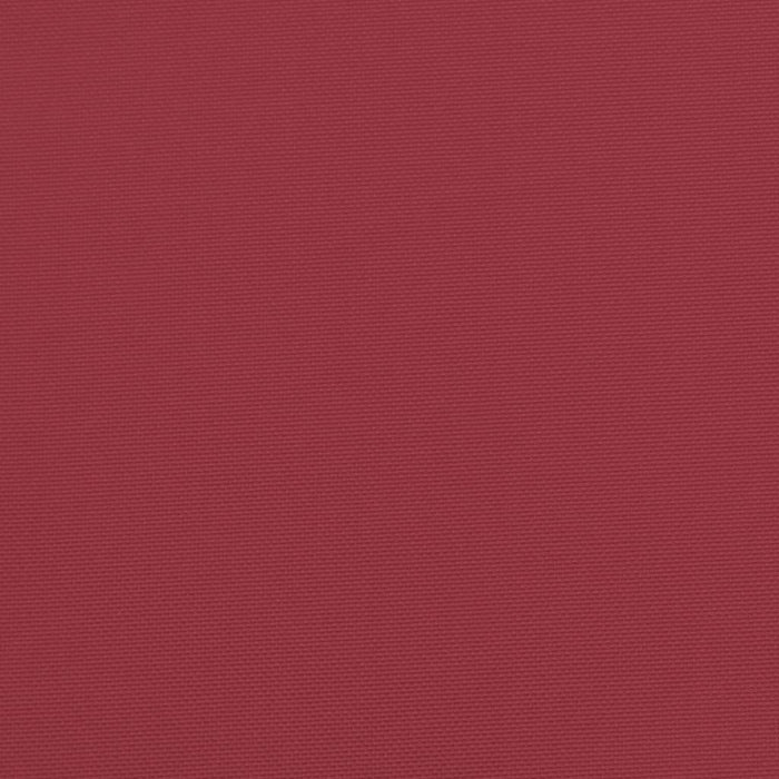 Cuscini per Sedia 6 pz Rosso Vino 40x40x3 cm in Tessuto Oxford 314022