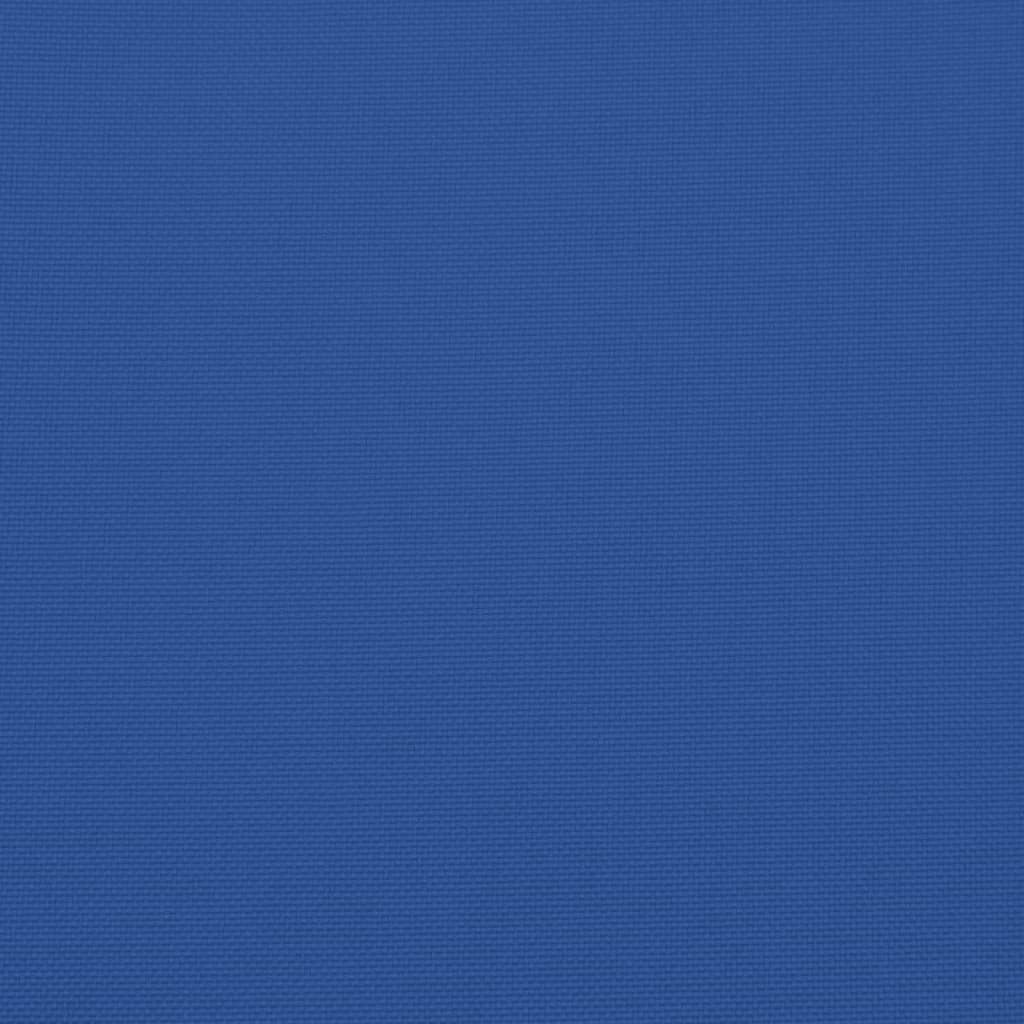 Cuscini per Sedia 4 pz Blu Reale 40x40x3 cm in Tessuto Oxford 314024