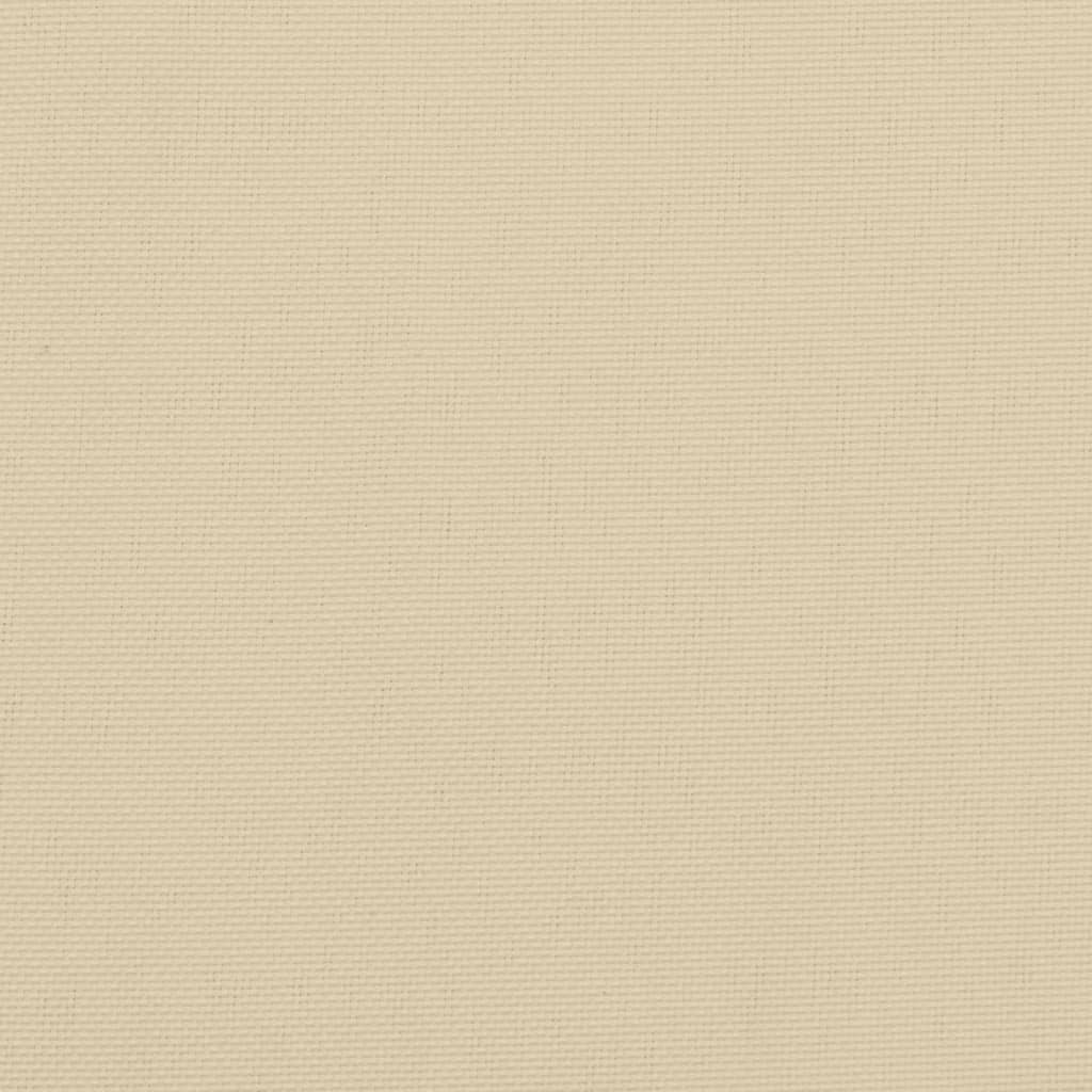 Cuscini per Sedia 6 pz Beige 50x50x3 cm in Tessuto Oxford 314045