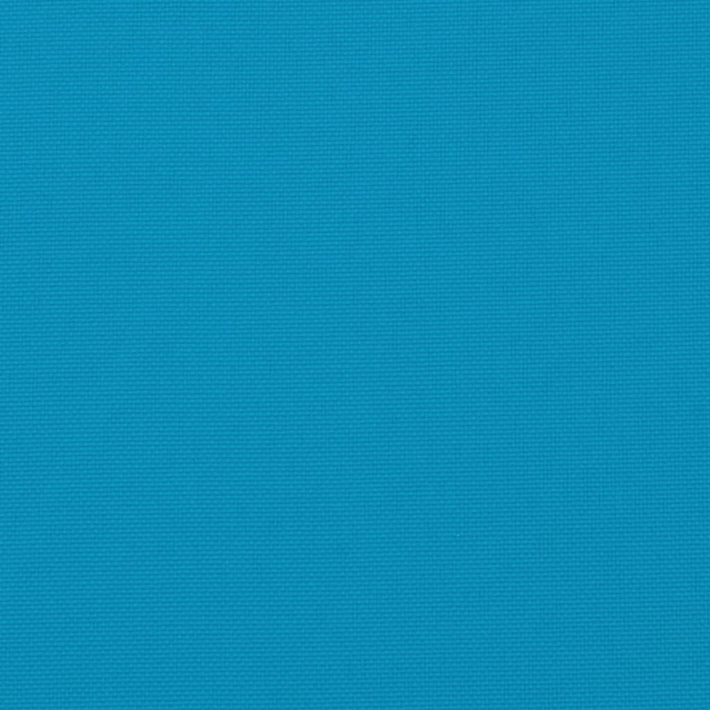 Cuscini per Sedia 4 pz Blu 50x50x3 cm in Tessuto Oxford 314046