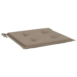 Cuscini per Sedie da Giardino 4 pz Talpa 50x50x3 cm Tessuto cod mxl 68006