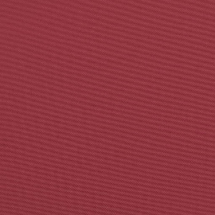 Cuscini per Sedia 4 pz Rosso Vino 50x50x3 cm in Tessuto Oxford 314057