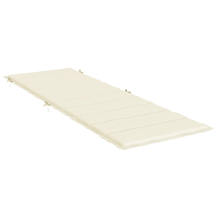 Cuscino per Lettino Prendisole Crema 186x58x3 cm cod mxl 77018