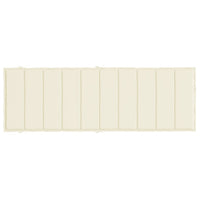 Cuscino per Lettino Prendisole Crema 186x58x3 cm cod mxl 77018