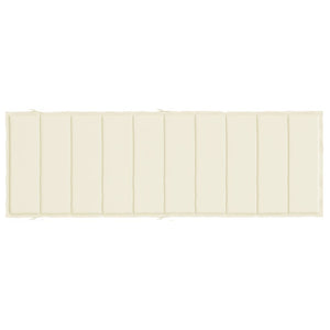 Cuscino per Lettino Prendisole Crema 186x58x3 cm cod mxl 77018