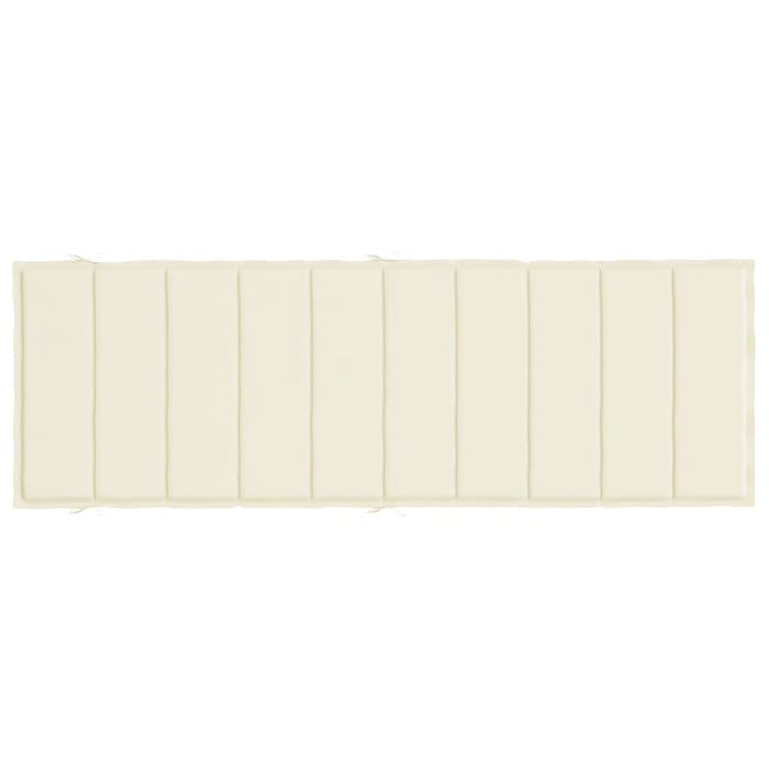 Cuscino per Lettino Prendisole Crema 186x58x3 cm cod mxl 77018