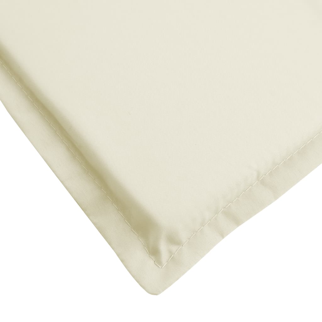 Cuscino per Lettino Prendisole Crema 186x58x3 cm cod mxl 77018