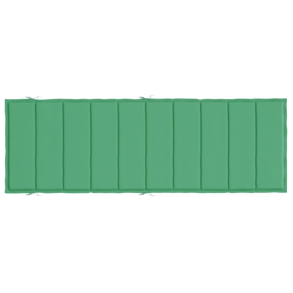 Cuscino per Lettino Prendisole Verde 186x58x3 cm cod mxl 64948