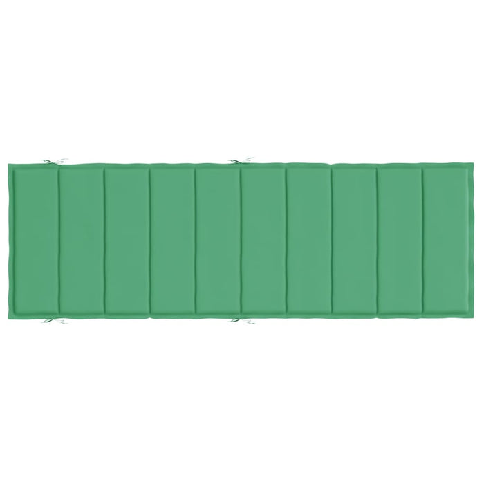 Cuscino per Lettino Prendisole Verde 186x58x3 cm cod mxl 64948