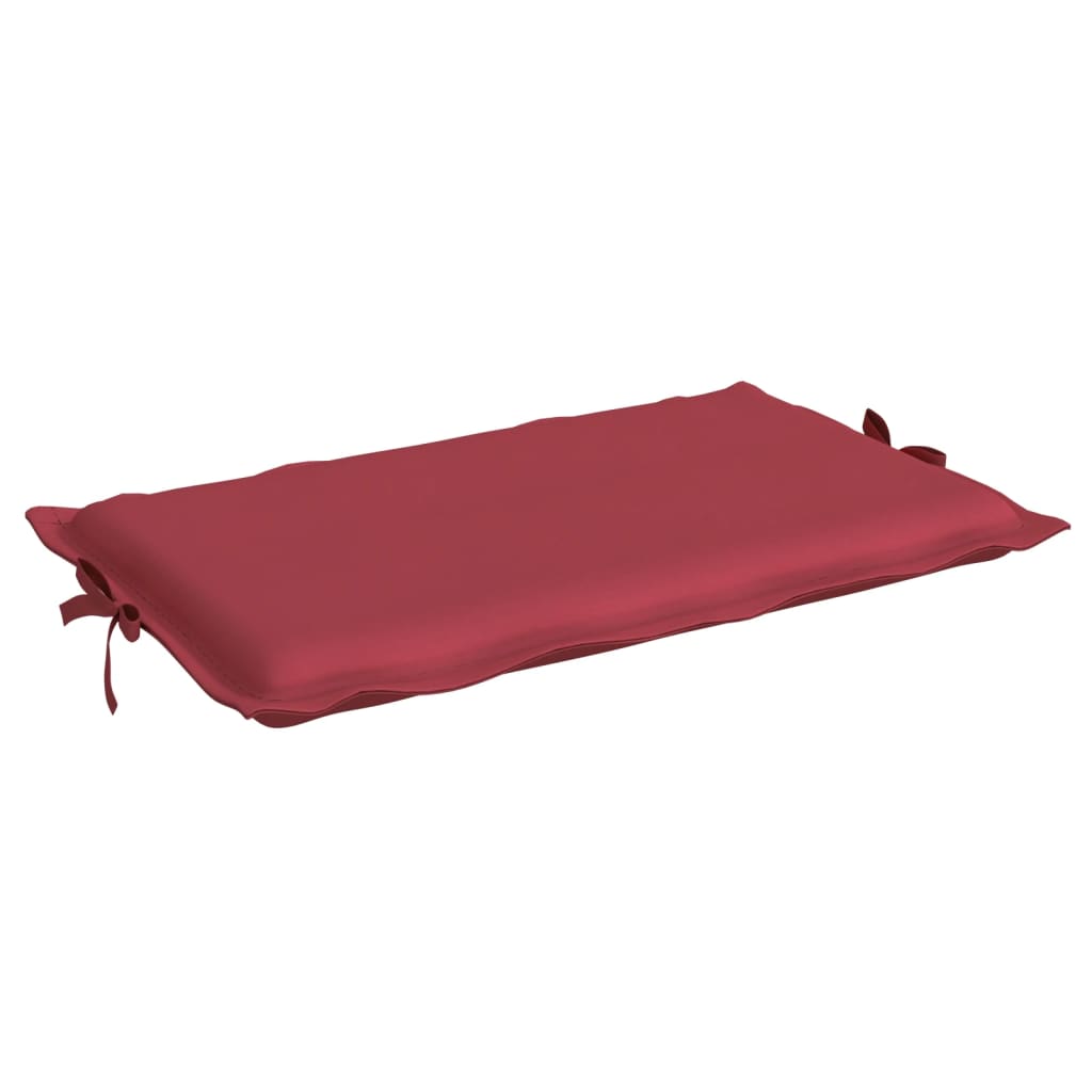 Cuscino per Lettino Prendisole Rosso Vino 186x58x3 cm