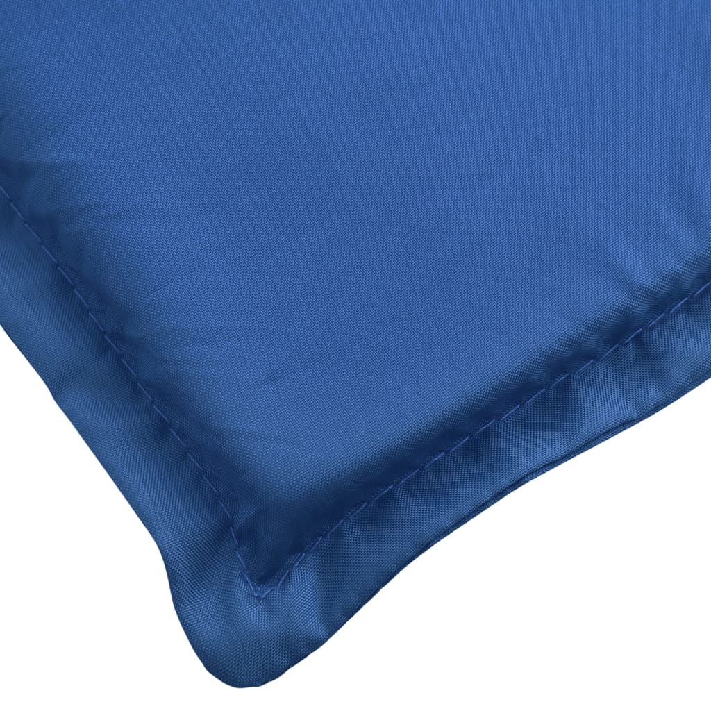 Cuscino per Lettino Prendisole Blu Reale 186x58x3 cm cod mxl 64014