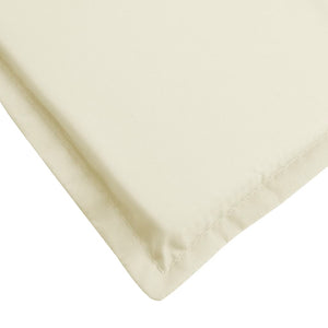 Cuscino per Sdraio Crema (75+105)x50x3m cod mxl 59470