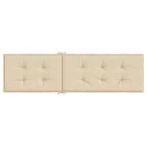 Cuscino per Sdraio Beige (75+105)x50x4 cm 314176