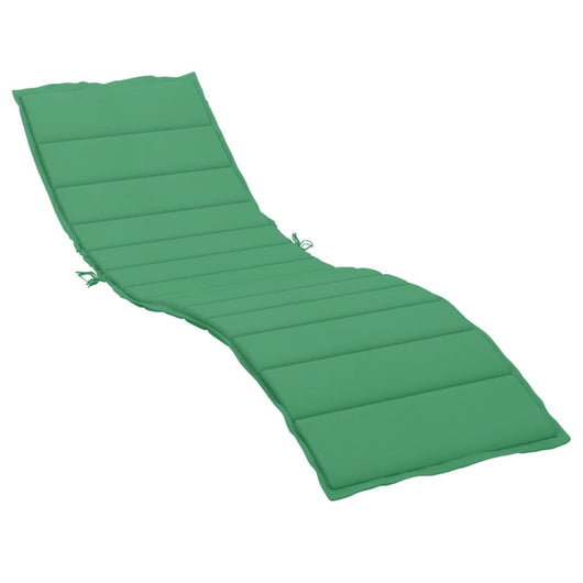 Cuscino per Lettino Prendisole Verde 200x50x3 cm in Tessuto cod mxl 68523