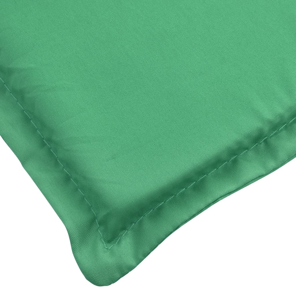 Cuscino per Lettino Verde 200x50x3 cm in Tessuto Oxford 314193