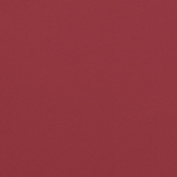 Cuscino per Lettino Rosso Vino 200x50x3 cm in Tessuto Oxford 314197