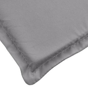 Cuscino per Lettino Prendisole Grigio 200x60x3 cm in Tessuto cod mxl 68616