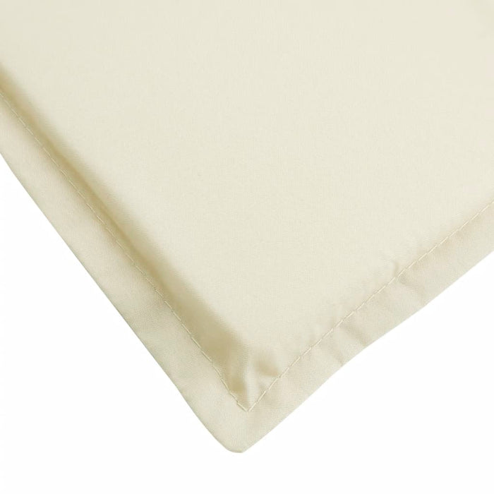 Cuscino per Lettino Prendisole Crema 200x60x3 cm in Tessuto cod mxl 52679