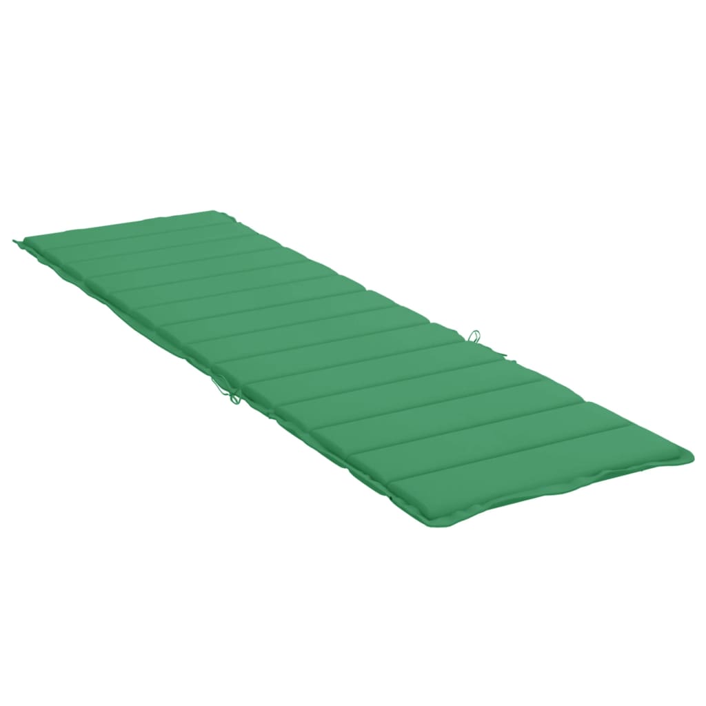 Cuscino per Lettino Verde 200x60x3 cm in Tessuto cod mxl 68496