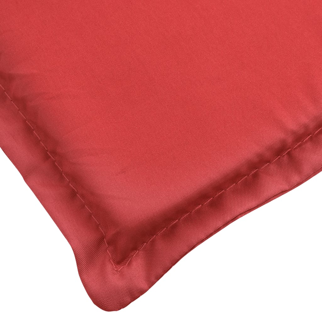 Cuscino per Lettino Prendisole Rosso 200x60x3 cm in Tessuto cod mxl 68145