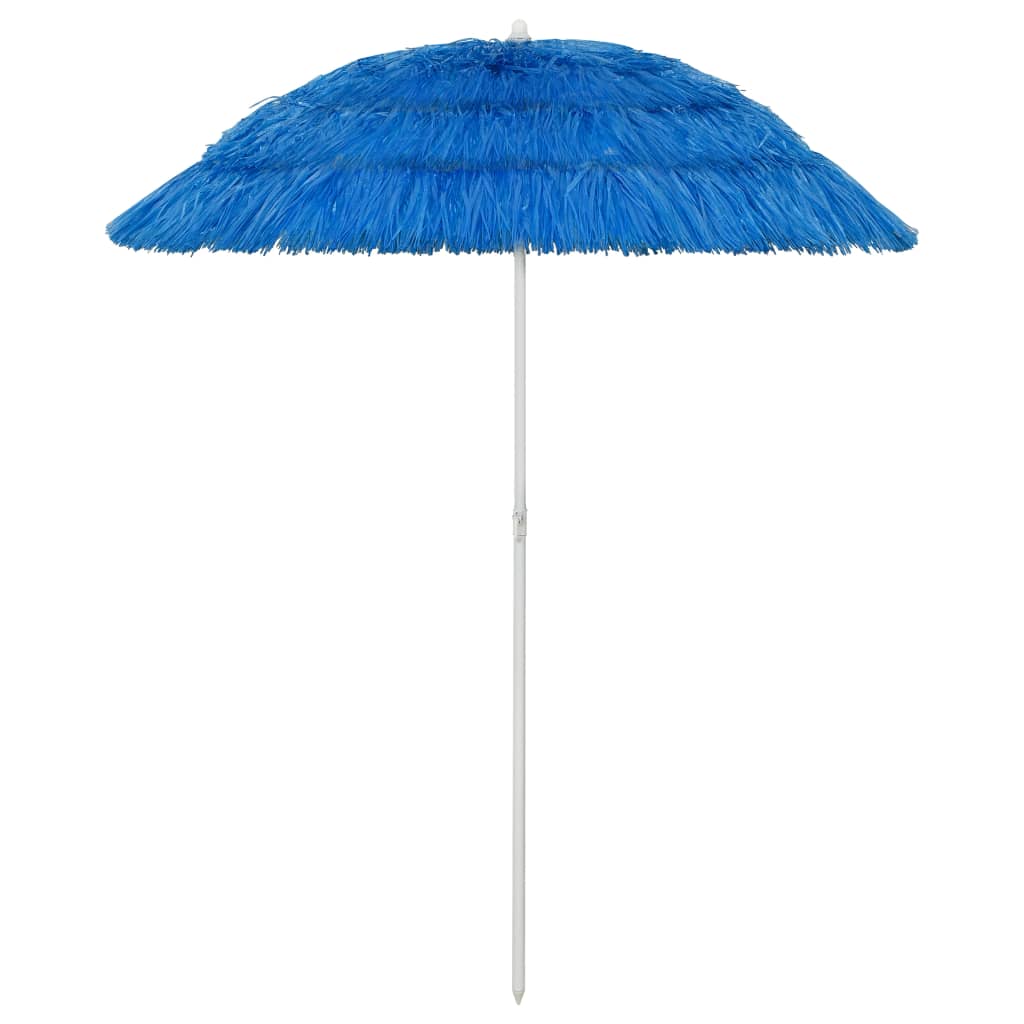 Ombrellone da Spiaggia Hawaii Blu 180 cm