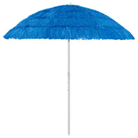 Ombrellone da Spiaggia Hawaii Blu 240 cm 314695