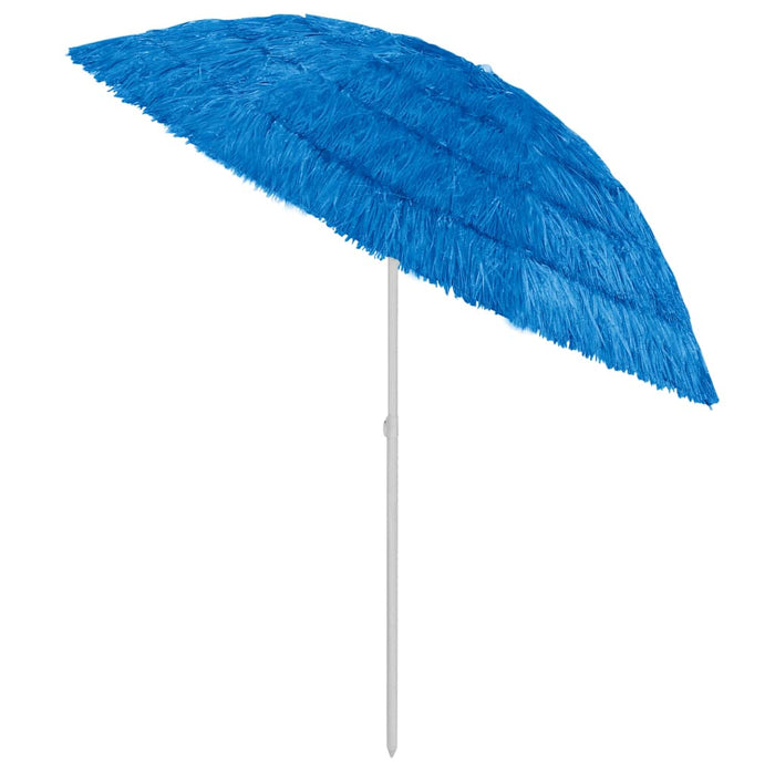 Ombrellone da Spiaggia Hawaii Blu 240 cm 314695