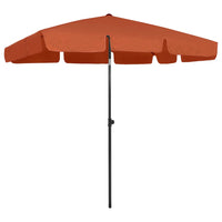 Ombrellone da Spiaggia Terracotta 200x125 cm  cod mxl 17192