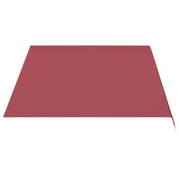 Tessuto di Ricambio per Tenda da Sole Rosso Borgogna 4,5x3 m cod mxl 24186