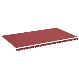 Tessuto di Ricambio per Tenda da Sole Rosso Borgogna 6x3,5 mcod mxl 81458