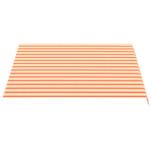 Tessuto di Ricambio per Tenda da Sole Giallo e Arancio 3x2,5 m cod mxl 68320