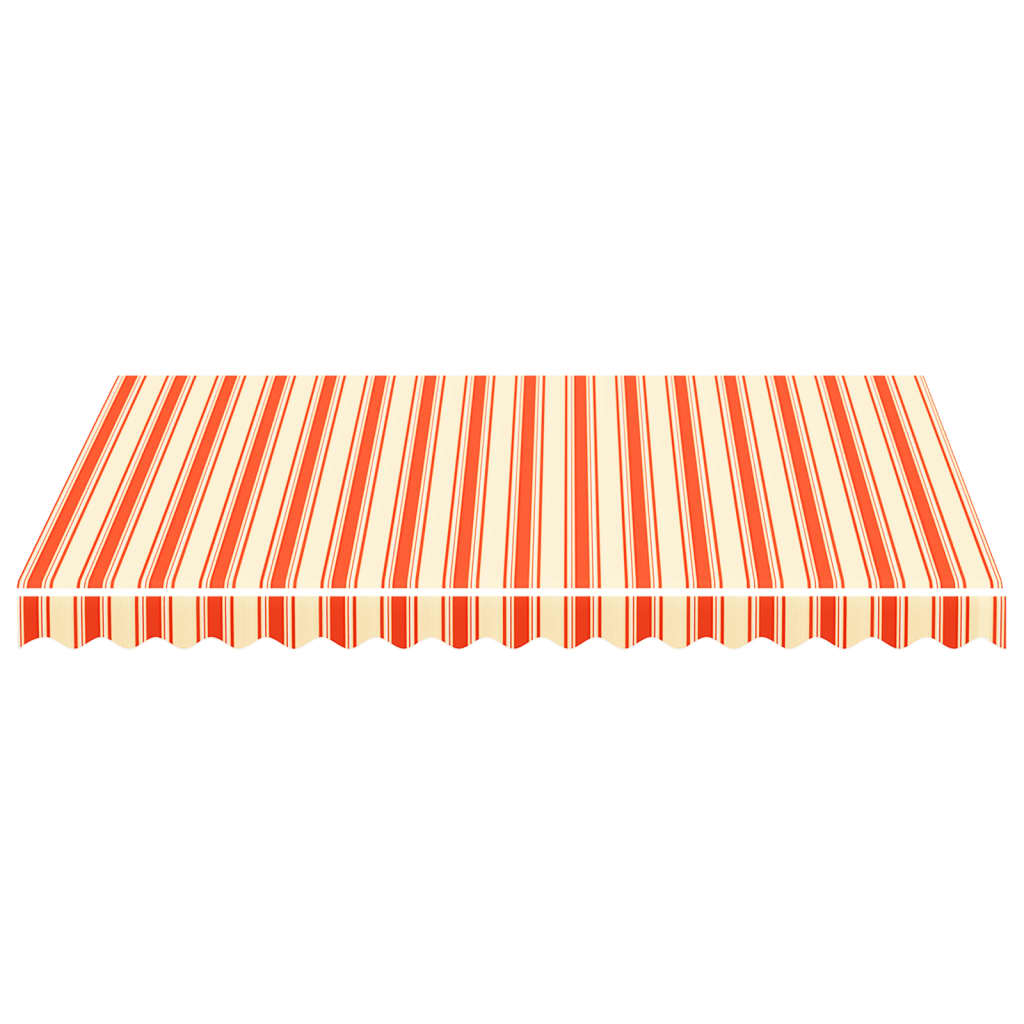 Tessuto di Ricambio per Tenda da Sole Giallo e Arancio 3x2,5 m cod mxl 68320