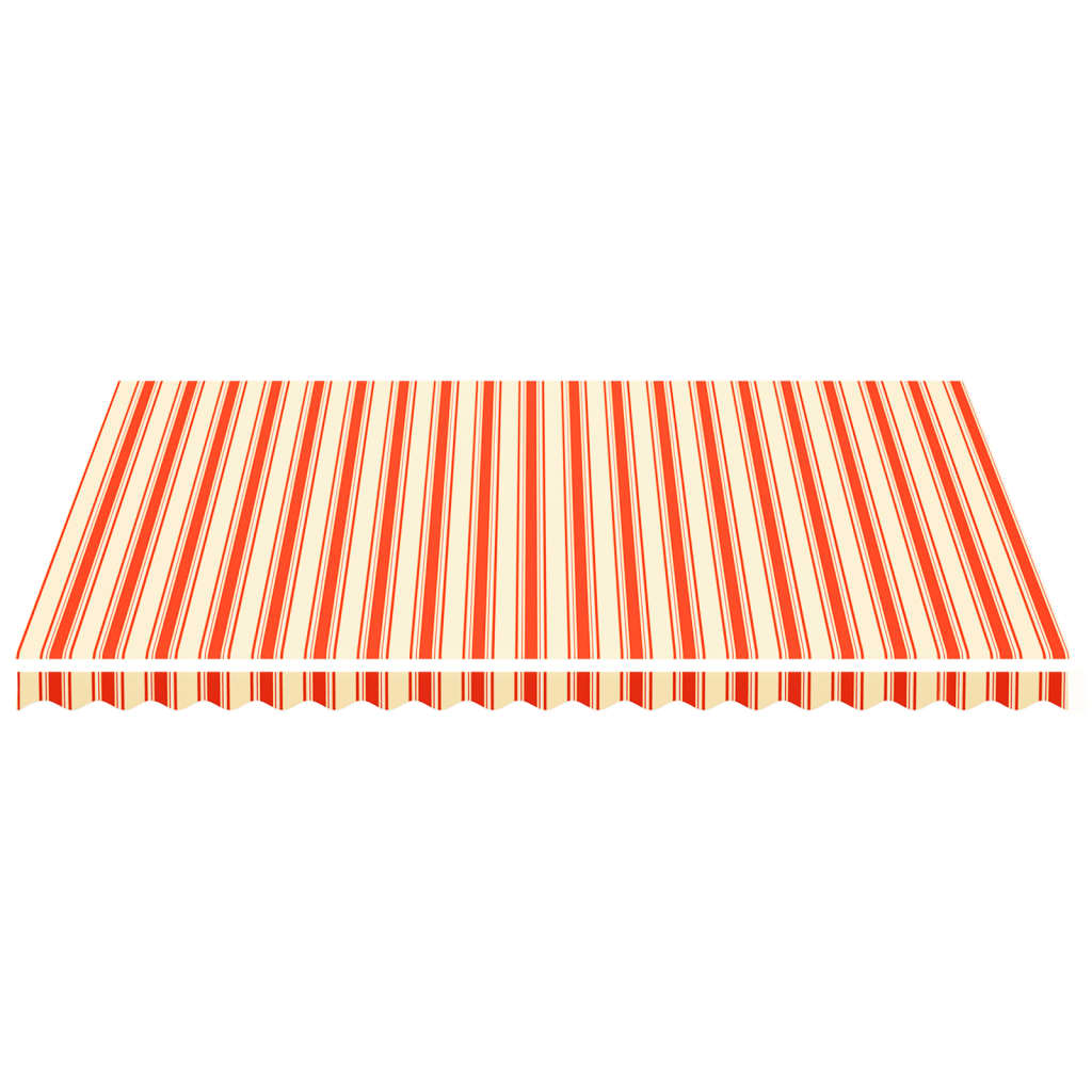 Tessuto di Ricambio per Tenda da Sole Giallo e Arancio 4,5x3,5m cod mxl 18862