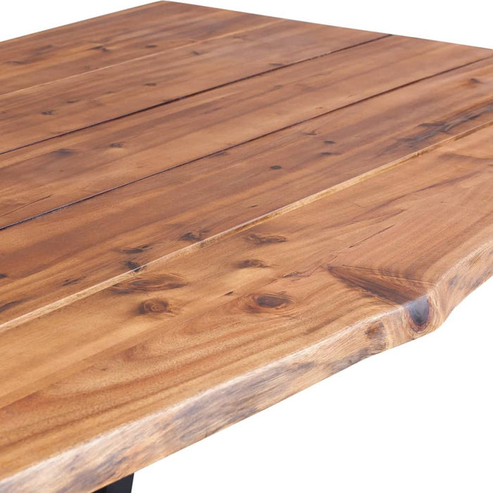 Tavolo da Pranzo 170x90x75 cm in Legno Massello Acacia 325295