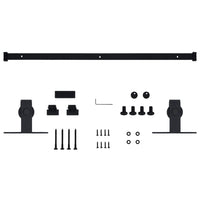 Kit Mini Anta Scorrevole Armadio in Acciaio al Carbonio 122 cm 148020