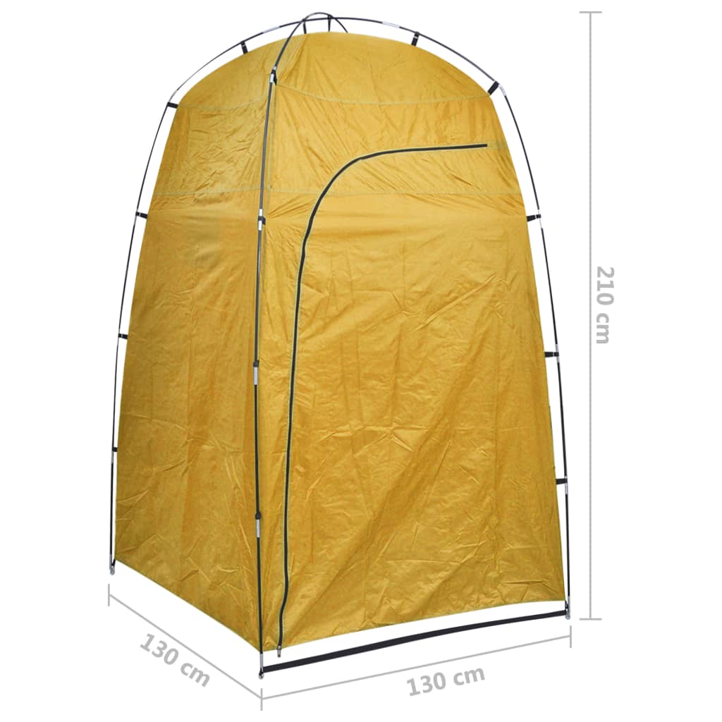 Tenda da Campeggio per Doccia WC Spogliatoio Giallo cod mxl 63177