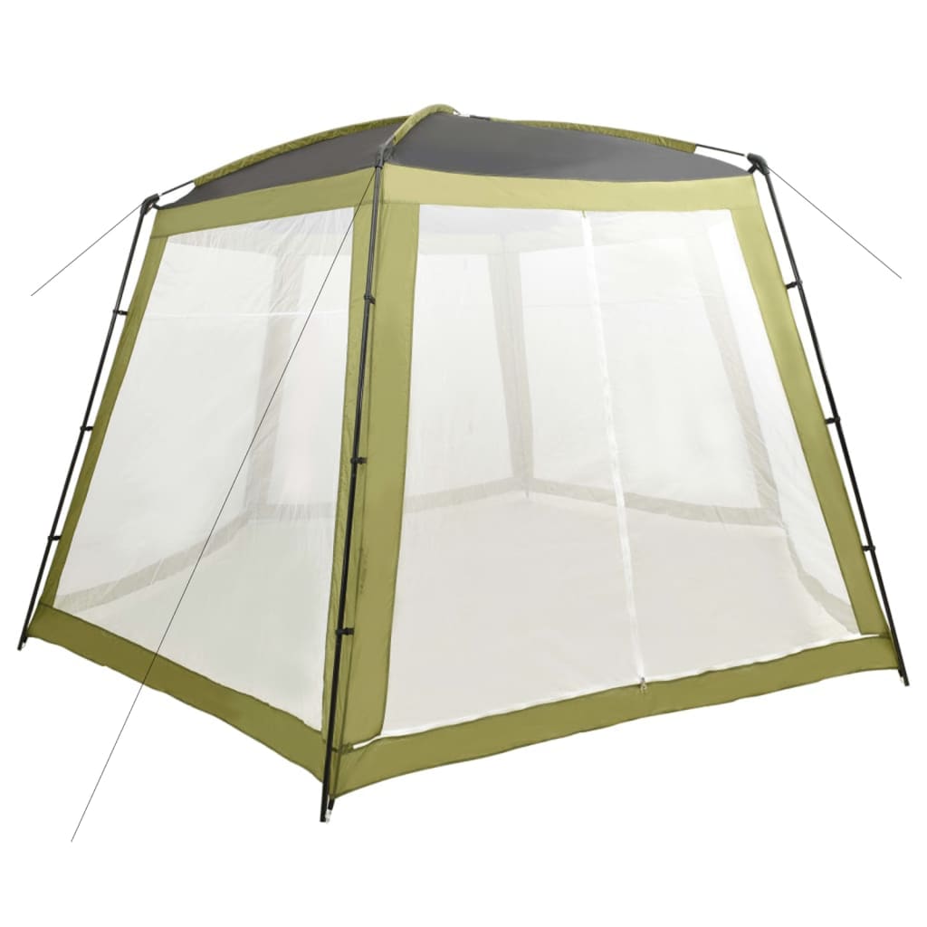 Tenda per Piscina in Tessuto 500x433x250 cm Verde