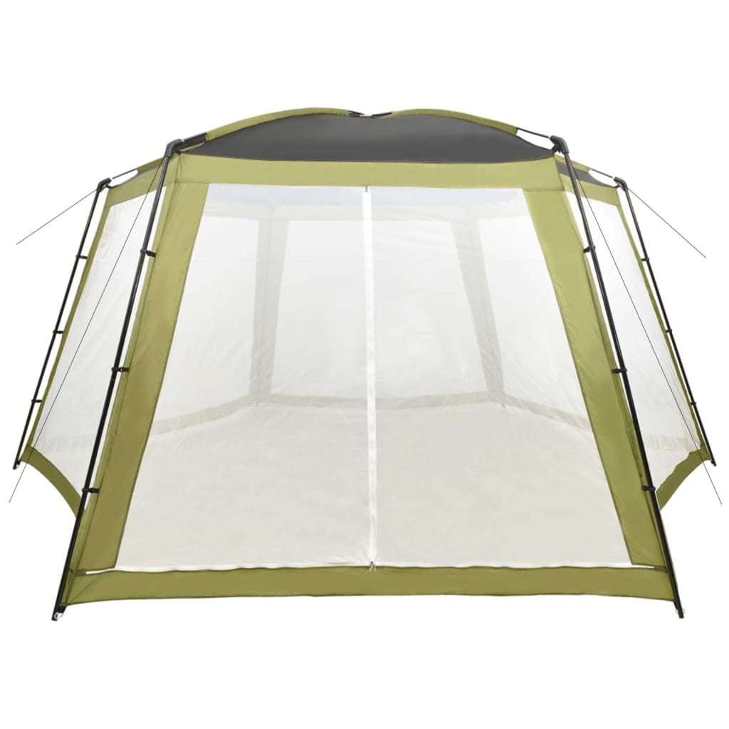 Tenda per Piscina in Tessuto 660x580x250 cm Verde