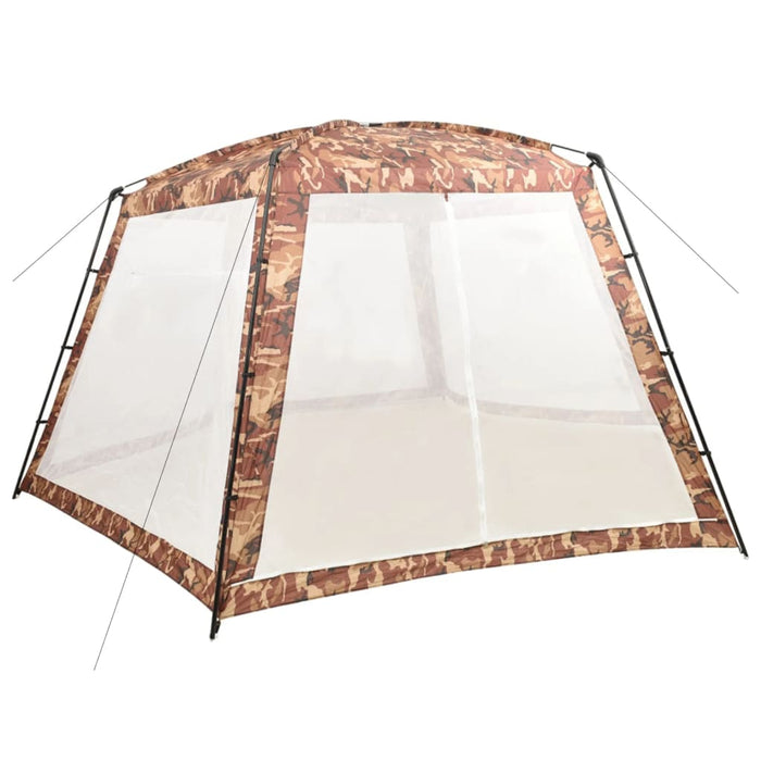 Tenda per Piscina in Tessuto 660x580x250 cm Mimetica 93050